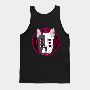 6x eyes French Bulldog Tank Top